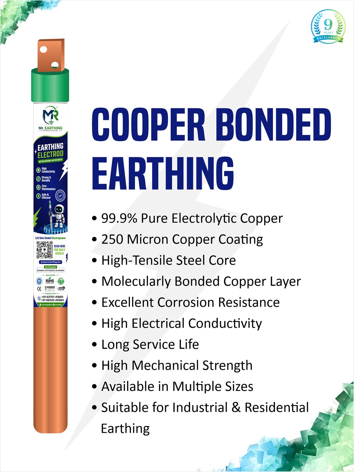 Copper Bonded Earthing