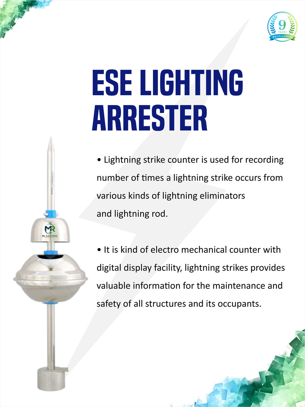 ESE Lightning Arrester